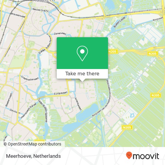 Meerhoeve map