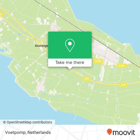 Voetpomp map