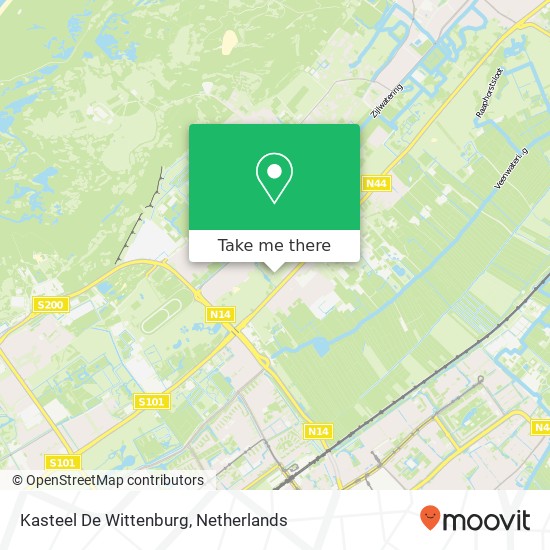 Kasteel De Wittenburg Karte