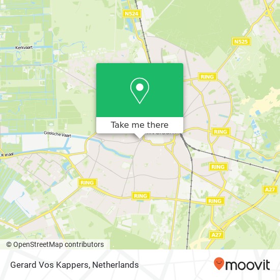 Gerard Vos Kappers map