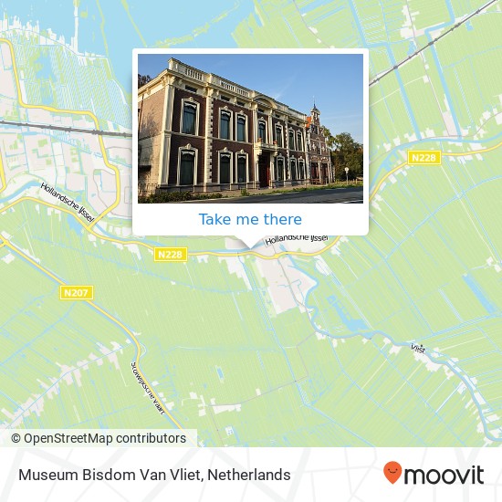 Museum Bisdom Van Vliet Karte