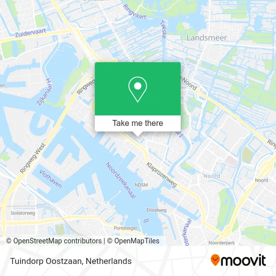 Tuindorp Oostzaan map