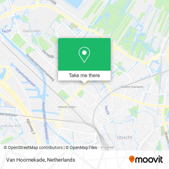 Van Hoornekade map