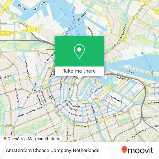 Amsterdam Cheese Company map
