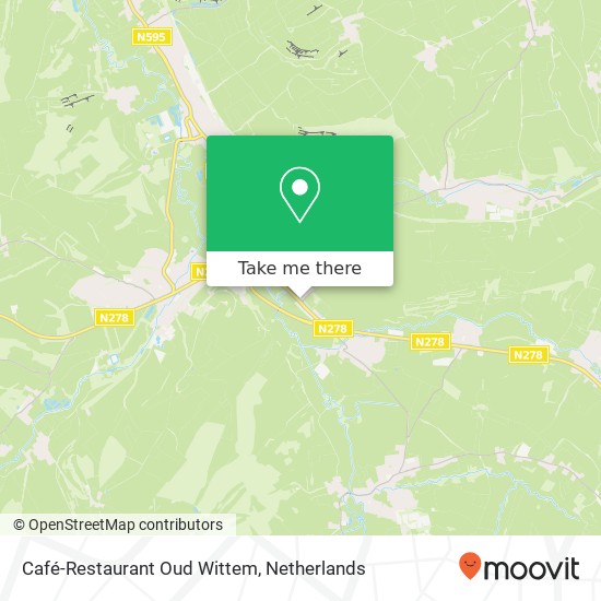 Café-Restaurant Oud Wittem Karte