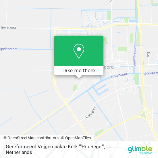 Gereformeerd Vrijgemaakte Kerk ""Pro Rege"" map