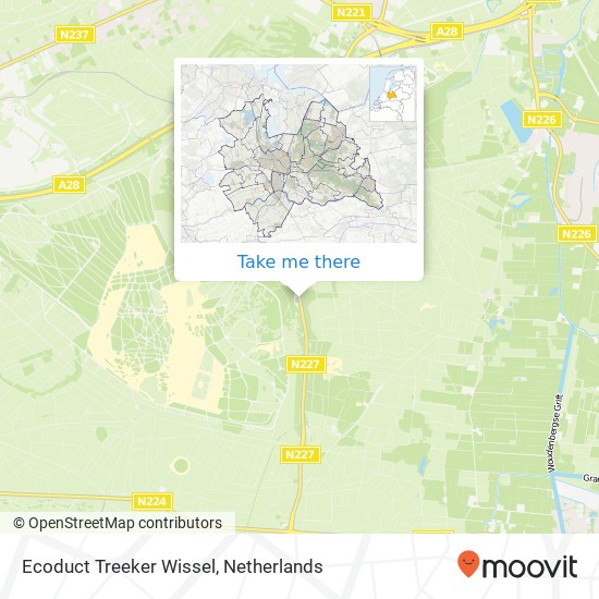 Ecoduct Treeker Wissel Karte