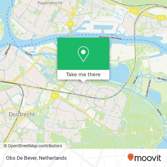 Obs De Bever map