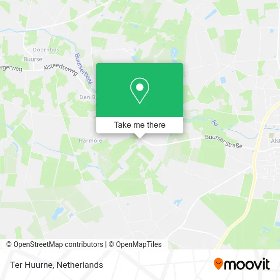 Ter Huurne map