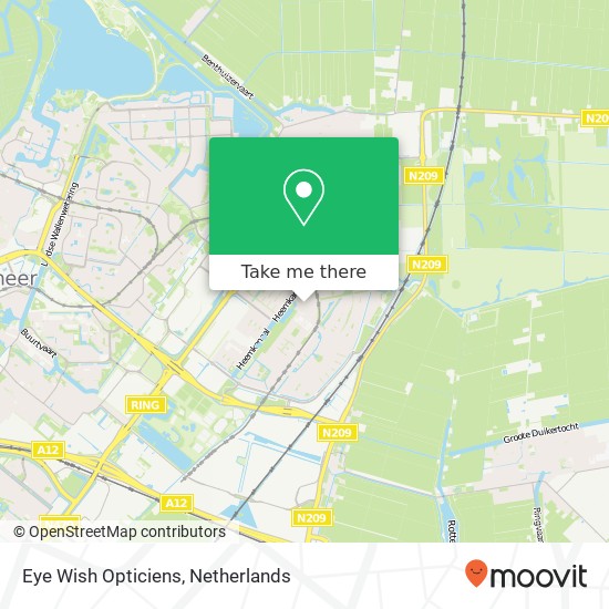 Eye Wish Opticiens map