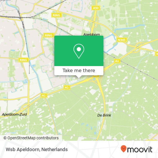Wsb Apeldoorn map
