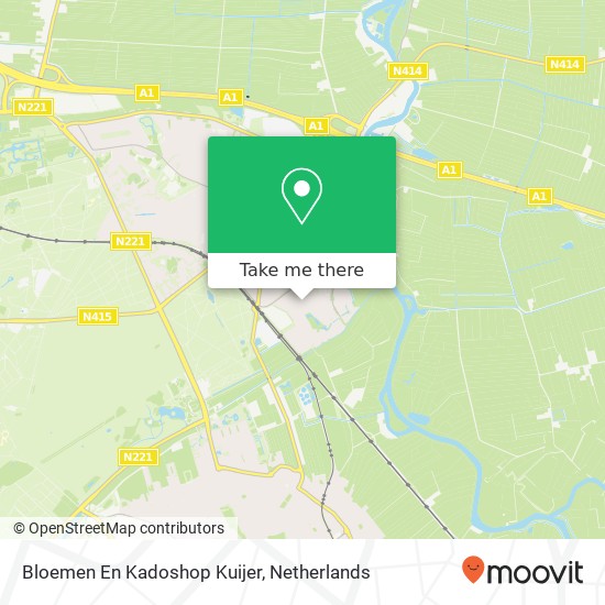 Bloemen En Kadoshop Kuijer map