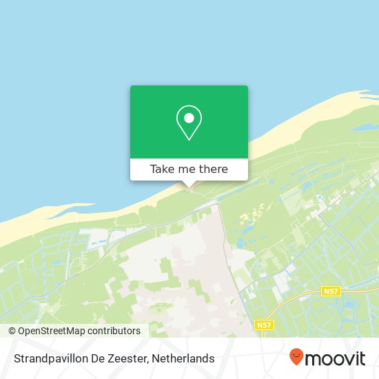 Strandpavillon De Zeester map