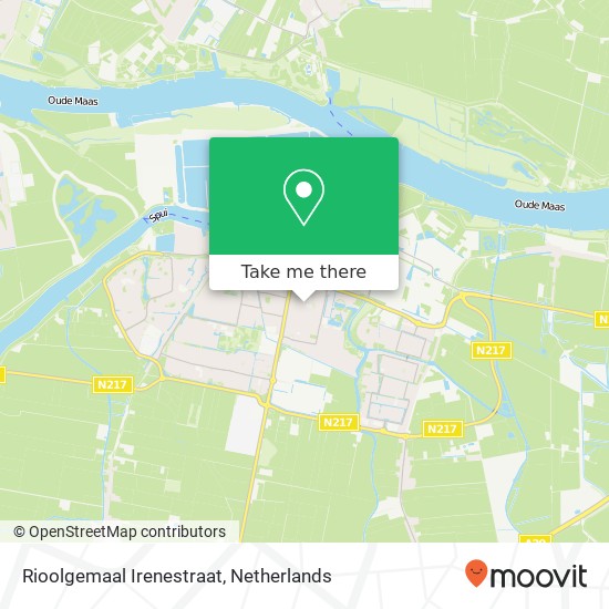 Rioolgemaal Irenestraat map