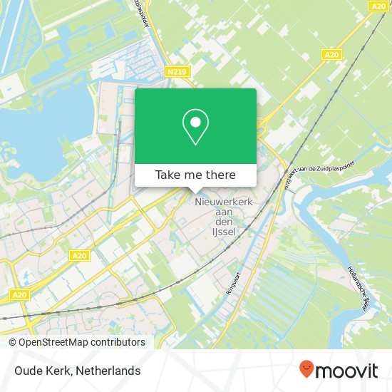 Oude Kerk map