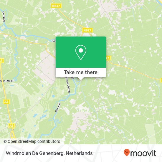 Windmolen De Genenberg map