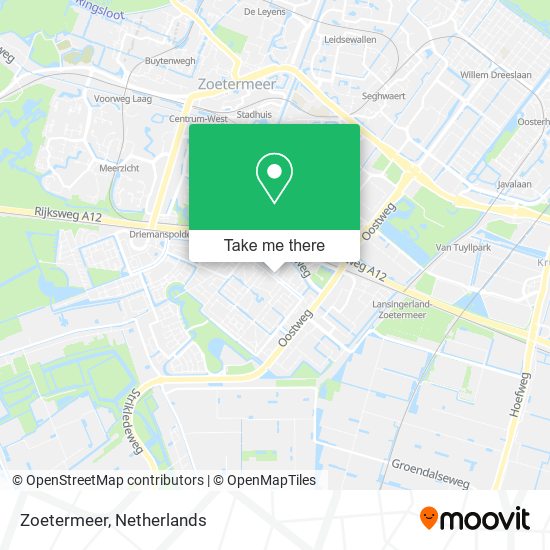 Zoetermeer Karte