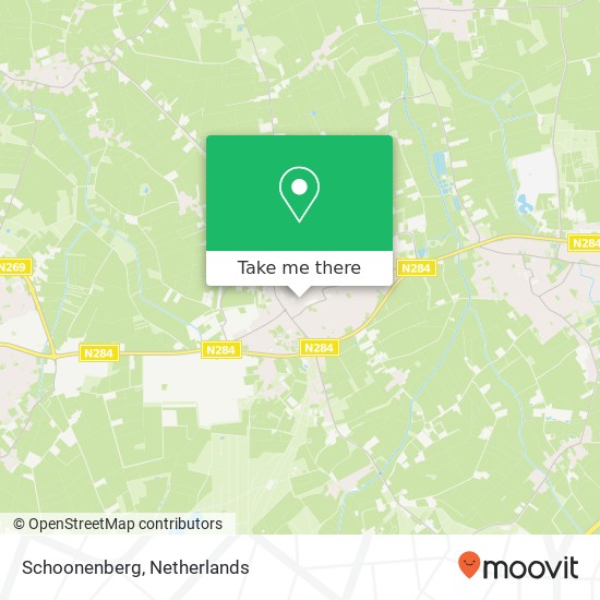 Schoonenberg Karte