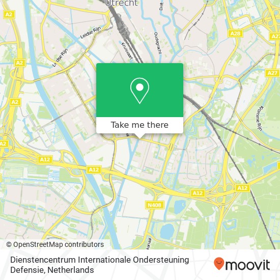 Dienstencentrum Internationale Ondersteuning Defensie map