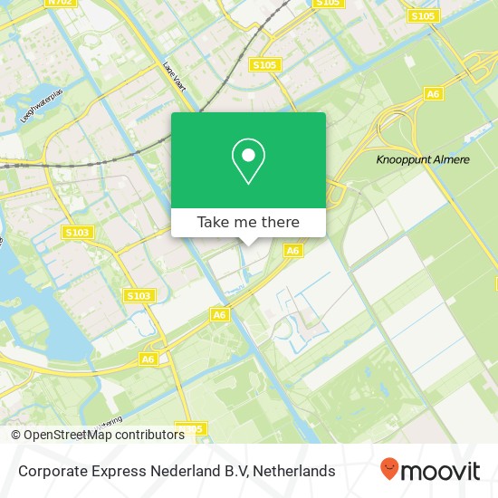 Corporate Express Nederland B.V Karte