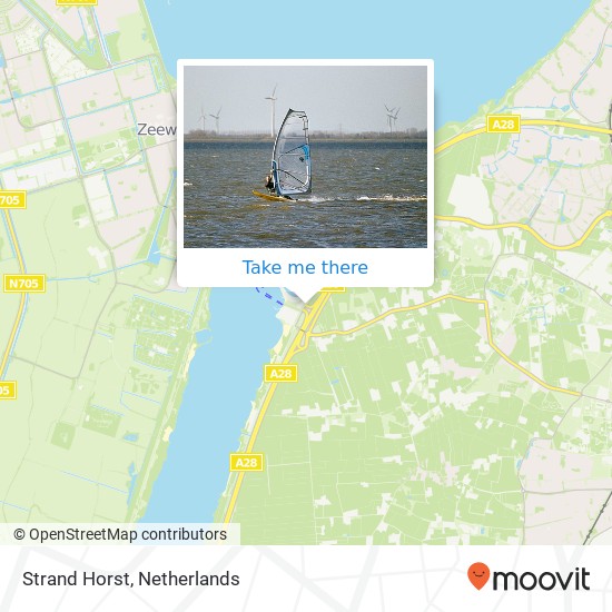 Strand Horst map