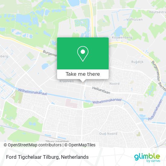 Ford Tigchelaar Tilburg Karte