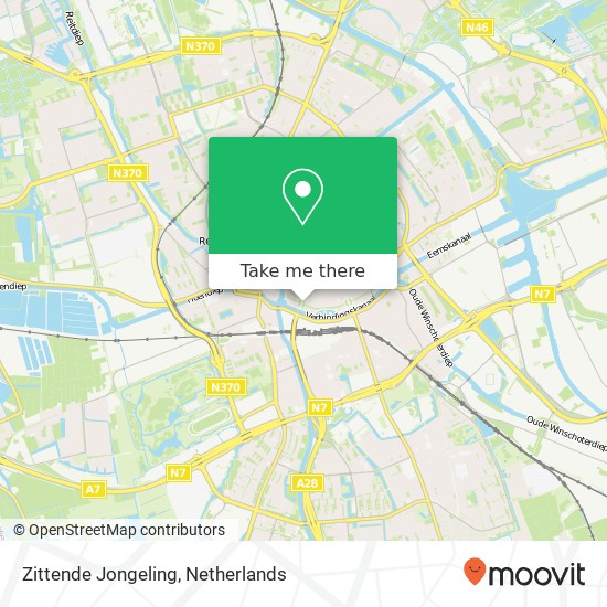 Zittende Jongeling map