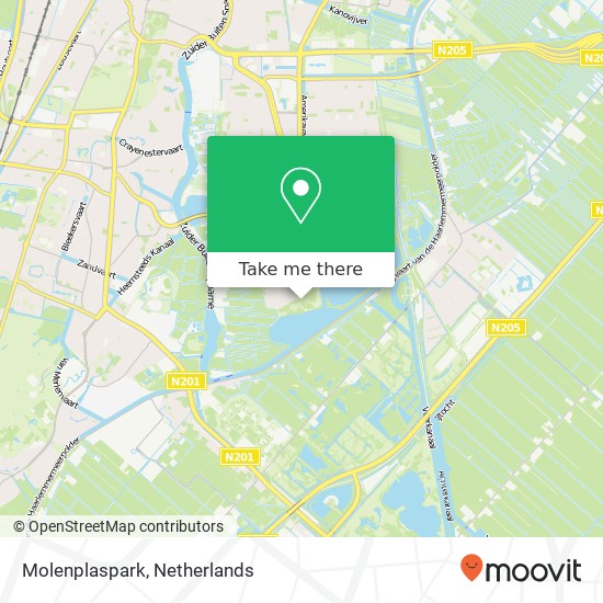 Molenplaspark map