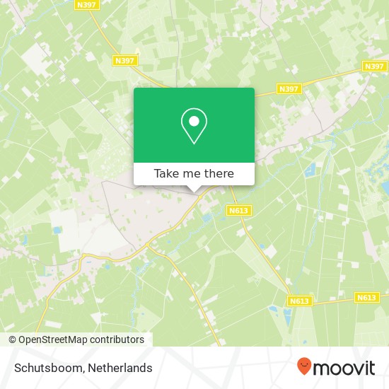 Schutsboom map