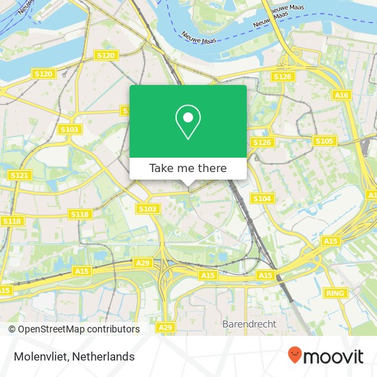 Molenvliet map