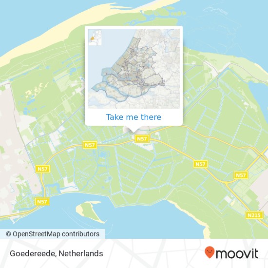 Goedereede map