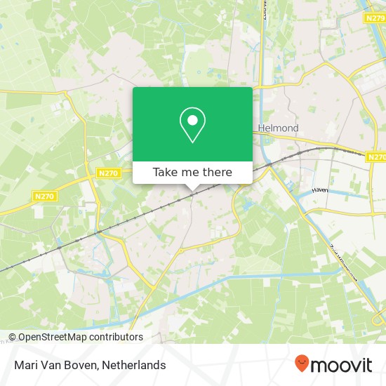 Mari Van Boven map