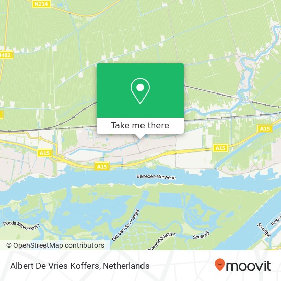 Albert De Vries Koffers map