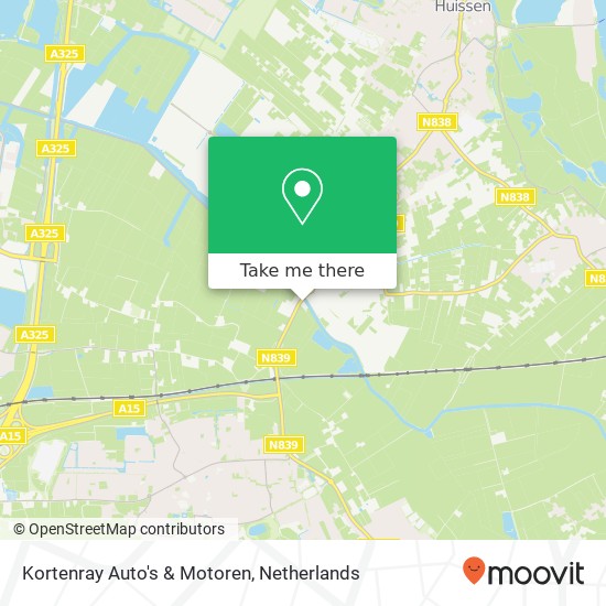 Kortenray Auto's & Motoren map