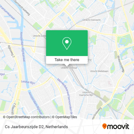 Cs Jaarbeurszijde D2 map