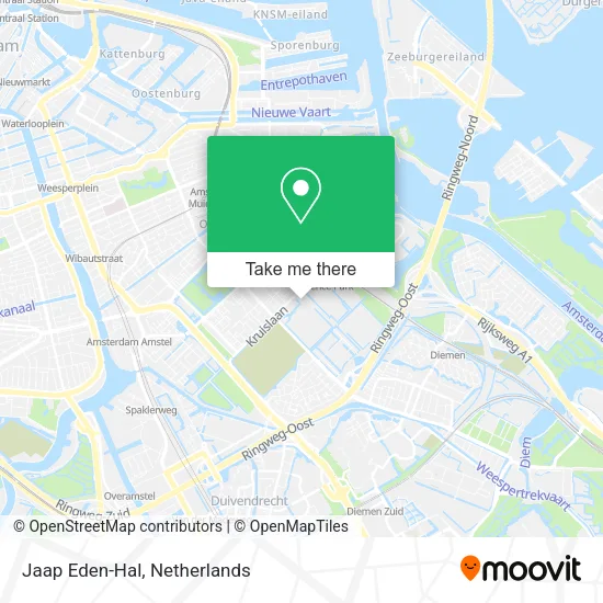 Jaap Eden-Hal map