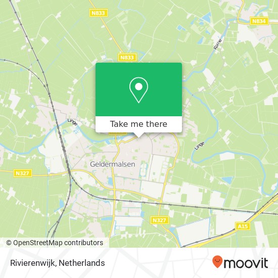 Rivierenwijk Karte