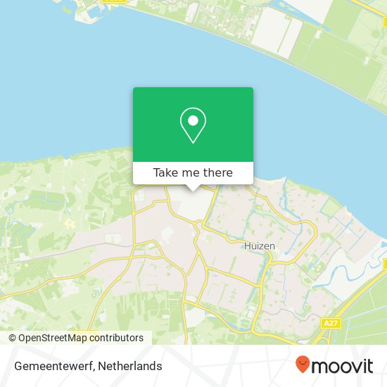 Gemeentewerf map