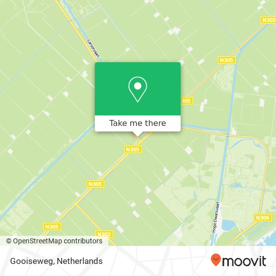 Gooiseweg map