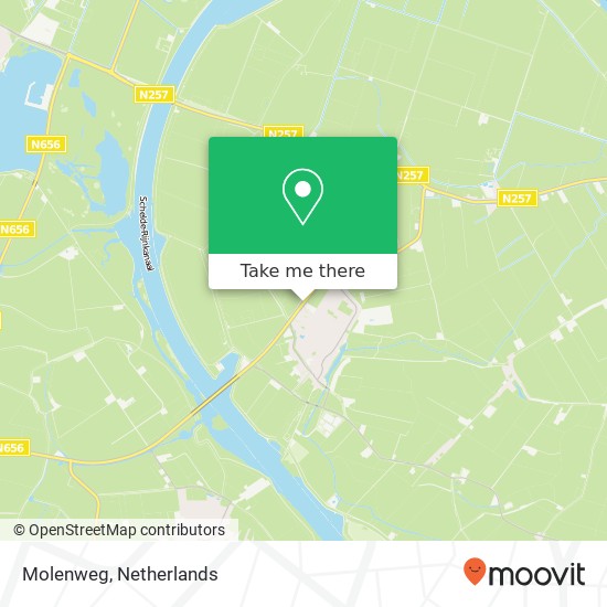 Molenweg map