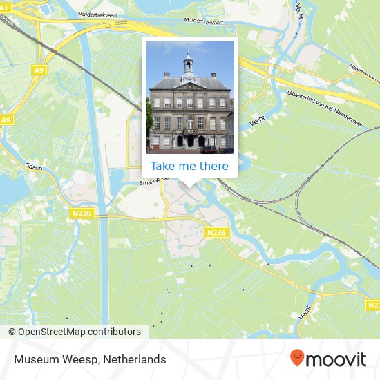 Museum Weesp map