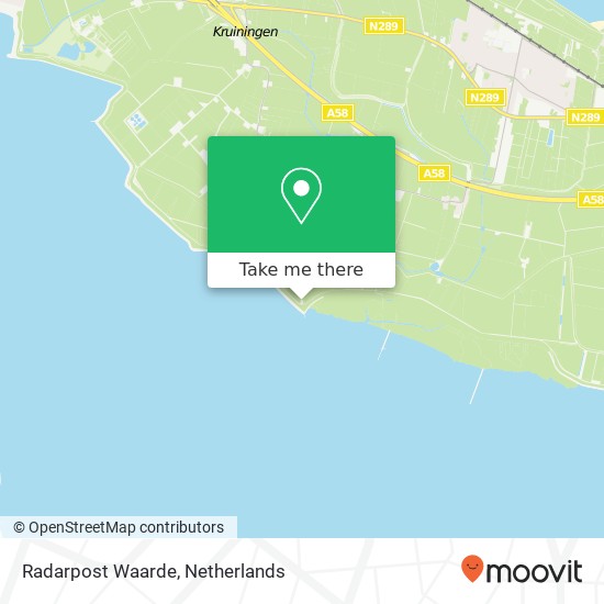 Radarpost Waarde map