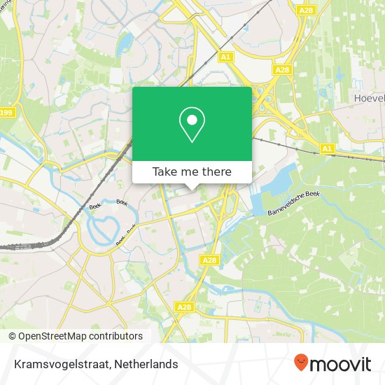 Kramsvogelstraat map