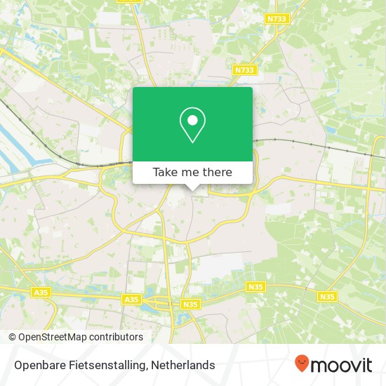 Openbare Fietsenstalling map