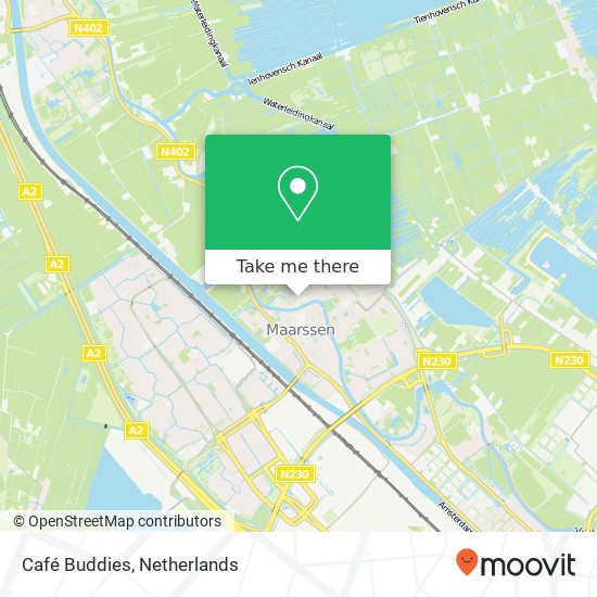 Café Buddies map