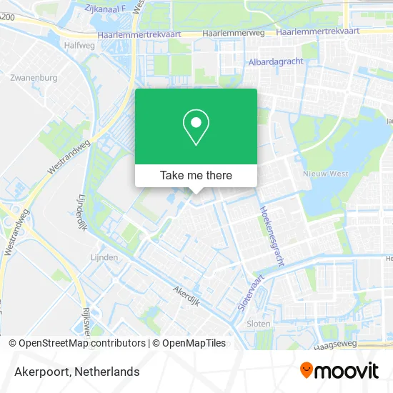 Akerpoort map