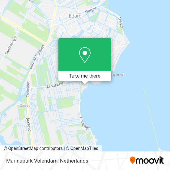 Marinapark Volendam map