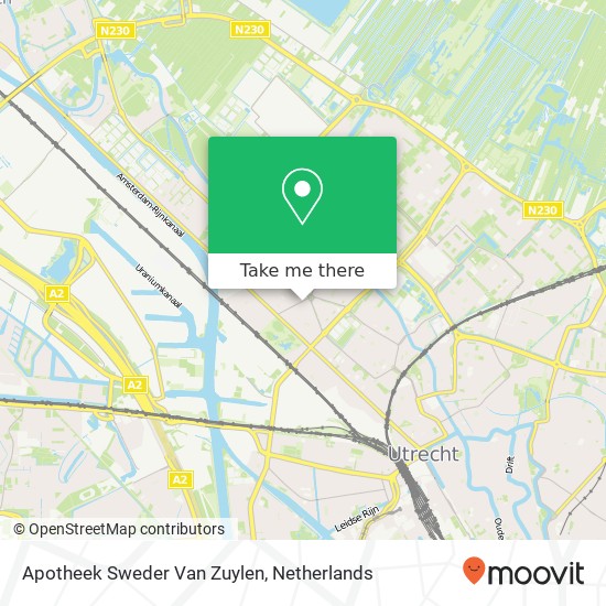 Apotheek Sweder Van Zuylen map
