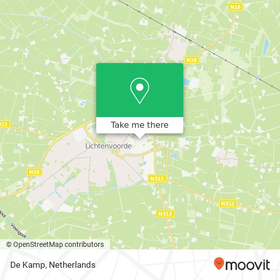 De Kamp map