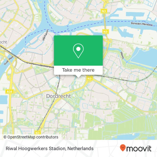 Riwal Hoogwerkers Stadion map